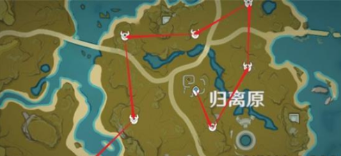 《原神》绘卷材料采集点攻略