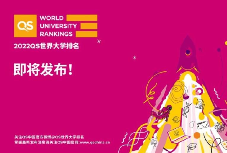 2022QS世界大学排名时间