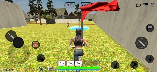 战场士兵射击