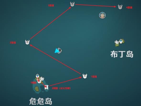 《原神》海岛宝箱位置图文一览