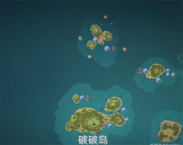 《原神》海灵芝位置坐标详解