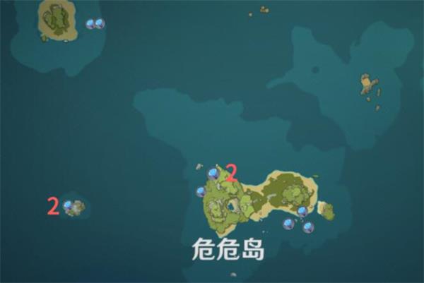 《原神》海灵芝位置坐标详解