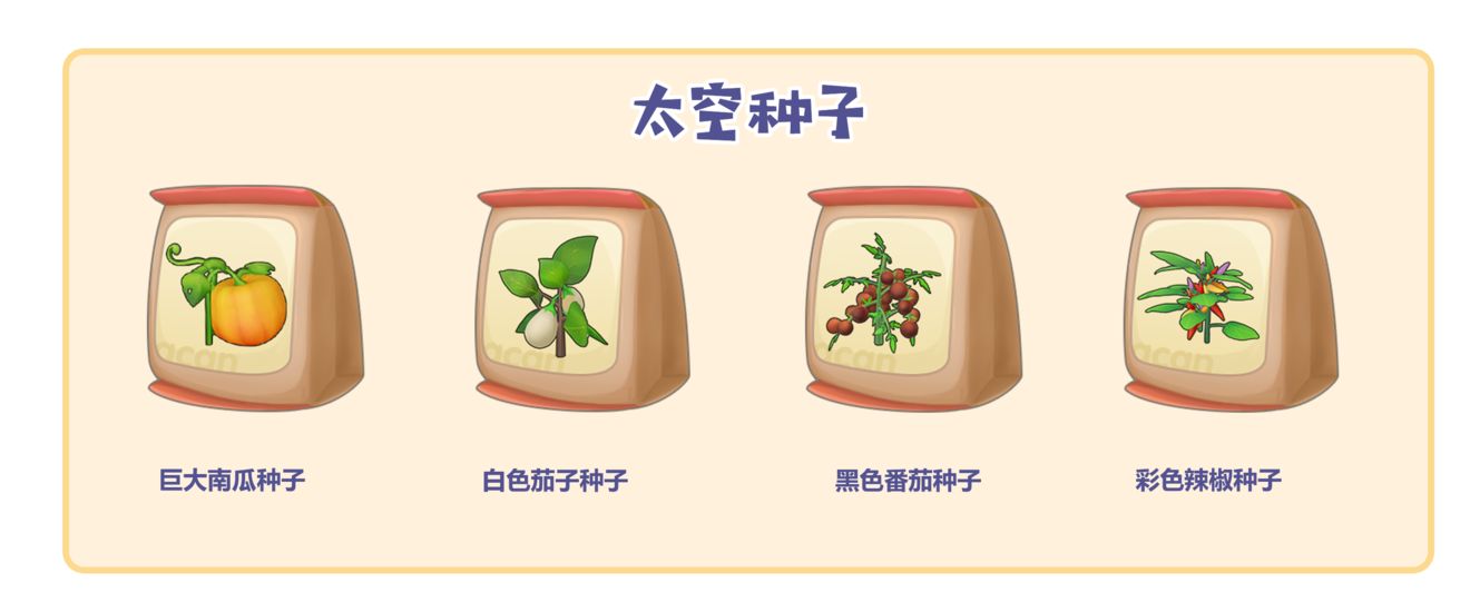 摩尔庄园手游太空种子获取方法及太空作物用途详解