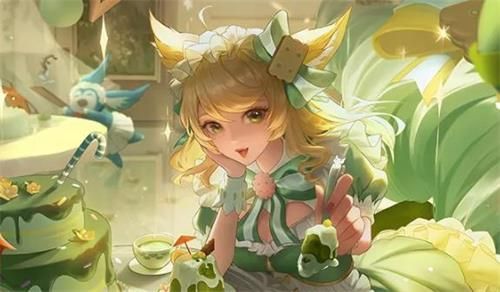 《王者荣耀》妲己抹茶甜心皮肤图文一览