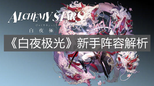《白夜极光》新手阵容解析