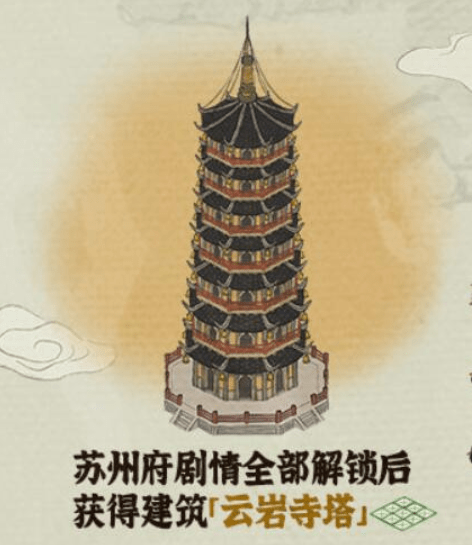 《江南百景图》云岩寺塔获取途径一览