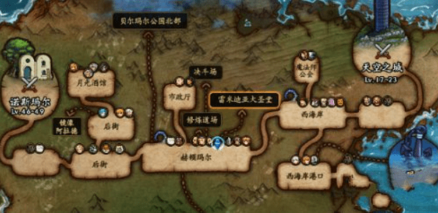 dnf大飞空时代教堂位置攻略