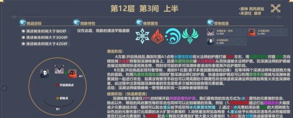 《原神》1.6深渊12-3逃课打法推荐