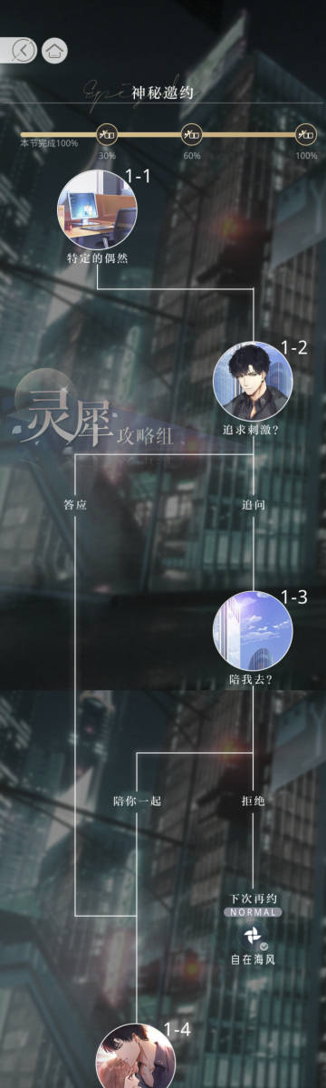 《光与夜之恋》萧逸邂逅流程路线一览