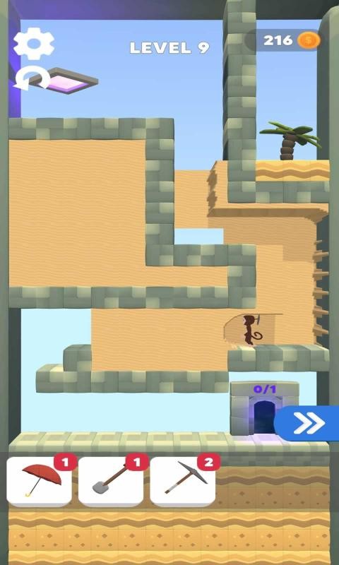 帮助猴子无限金币版