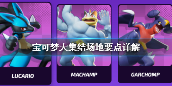 《宝可梦大集结》场地是什么？场地要点详解
