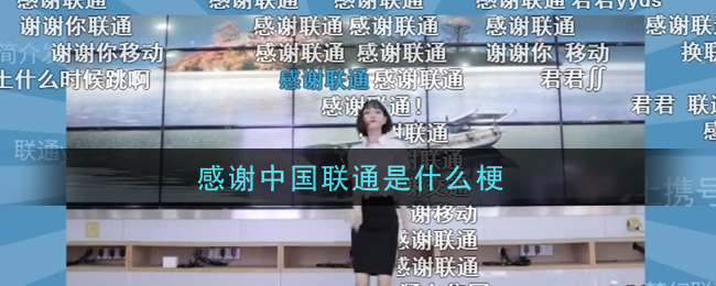 感谢中国联通是什么梗介绍
