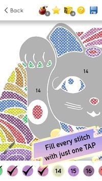 十字绣数字编号快乐着色