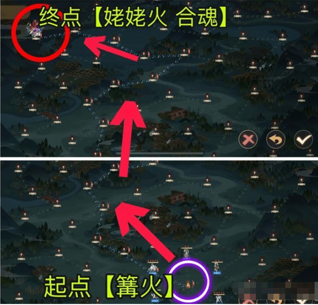 《阴阳师》青森之秘第七天路线推荐