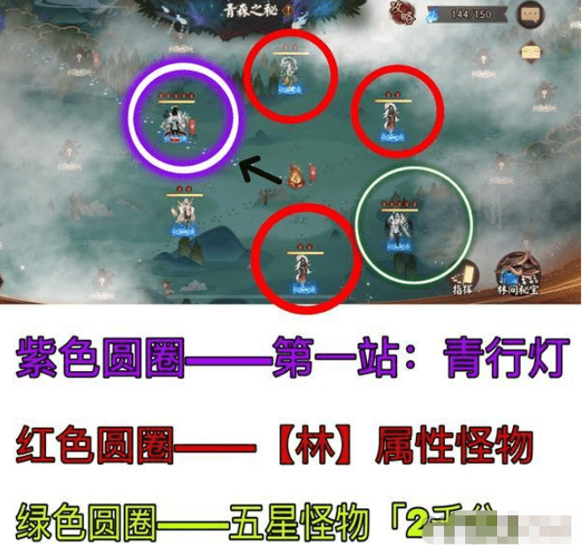 《阴阳师》青森之秘第七天路线推荐