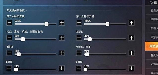 《和平精英》2021年ss14最稳灵敏度汇总解析