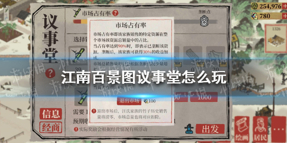 《江南百景图》议事堂怎么玩 议事堂玩法技巧