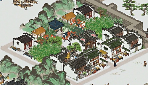《江南百景图》家祠布局介绍