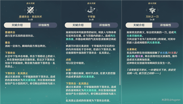 《原神》枫原万叶天赋升级顺序推荐