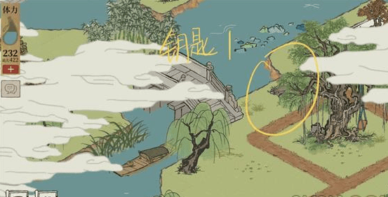 《江南百景图》杭州探险第四章钥匙位置介绍