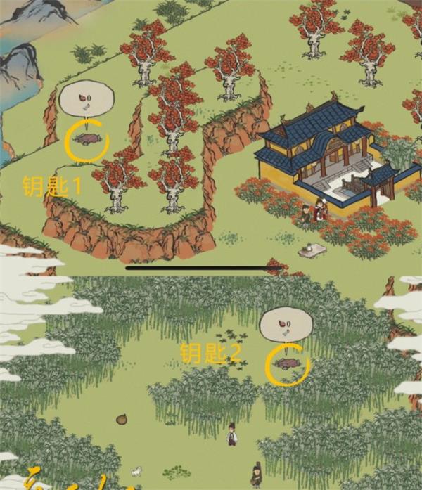 《江南百景图》限时探险宝箱和钥匙位置一览