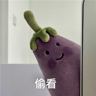 超可爱玩偶茄子表情包汇总