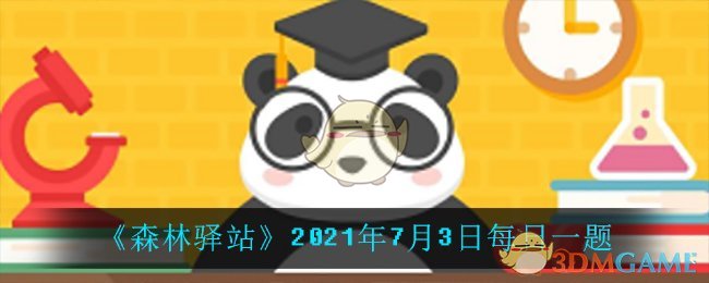 《森林驿站》2021年7月3日每日一题