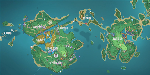 《原》神稻妻一共有几个岛屿