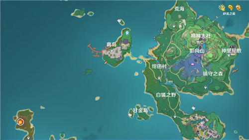 《原》神稻妻一共有几个岛屿