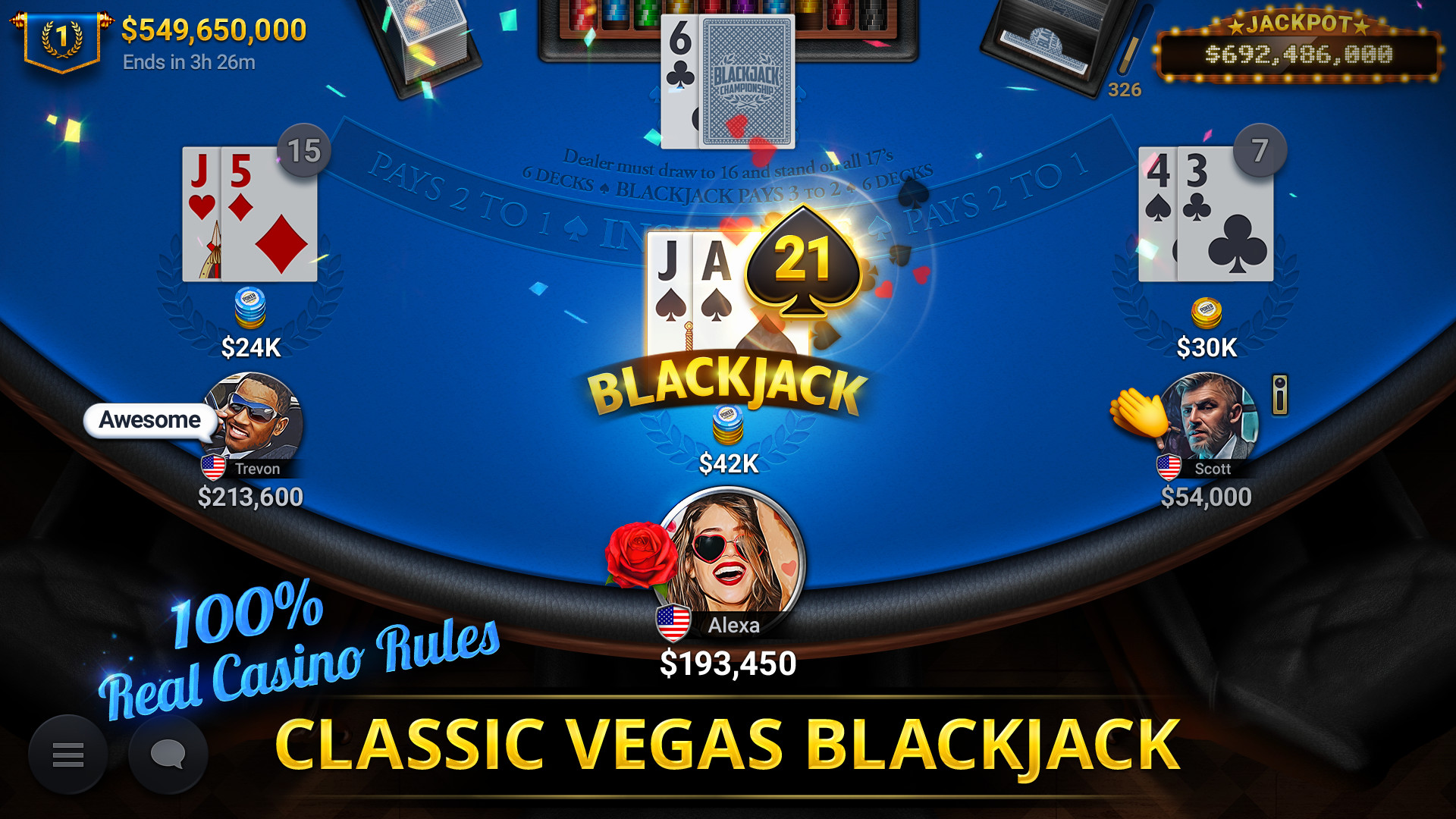 Blackjack Championship 中文版