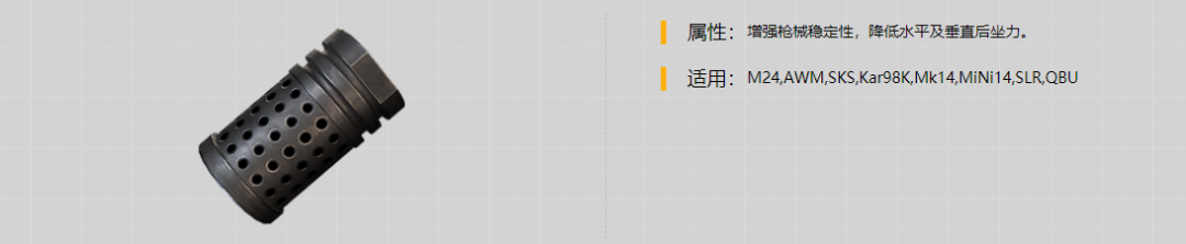 《和平精英》SKS最佳配件介绍