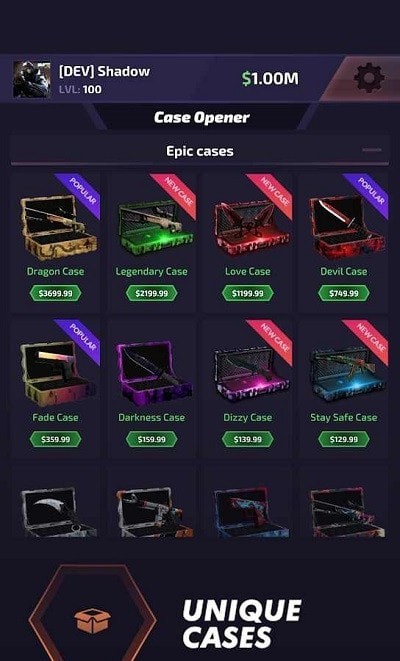 csgo皮肤模拟器
