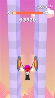 伸长双腿