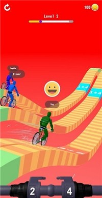 变速自行车特技