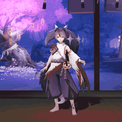 《阴阳师》白藏主暗夜顽狐皮肤图鉴