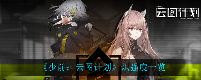 《少前：云图计划》炽强度一览