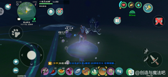 《创造与魔法》海葵花获得方法