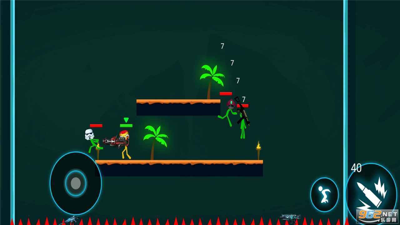 火柴人乱射游戏