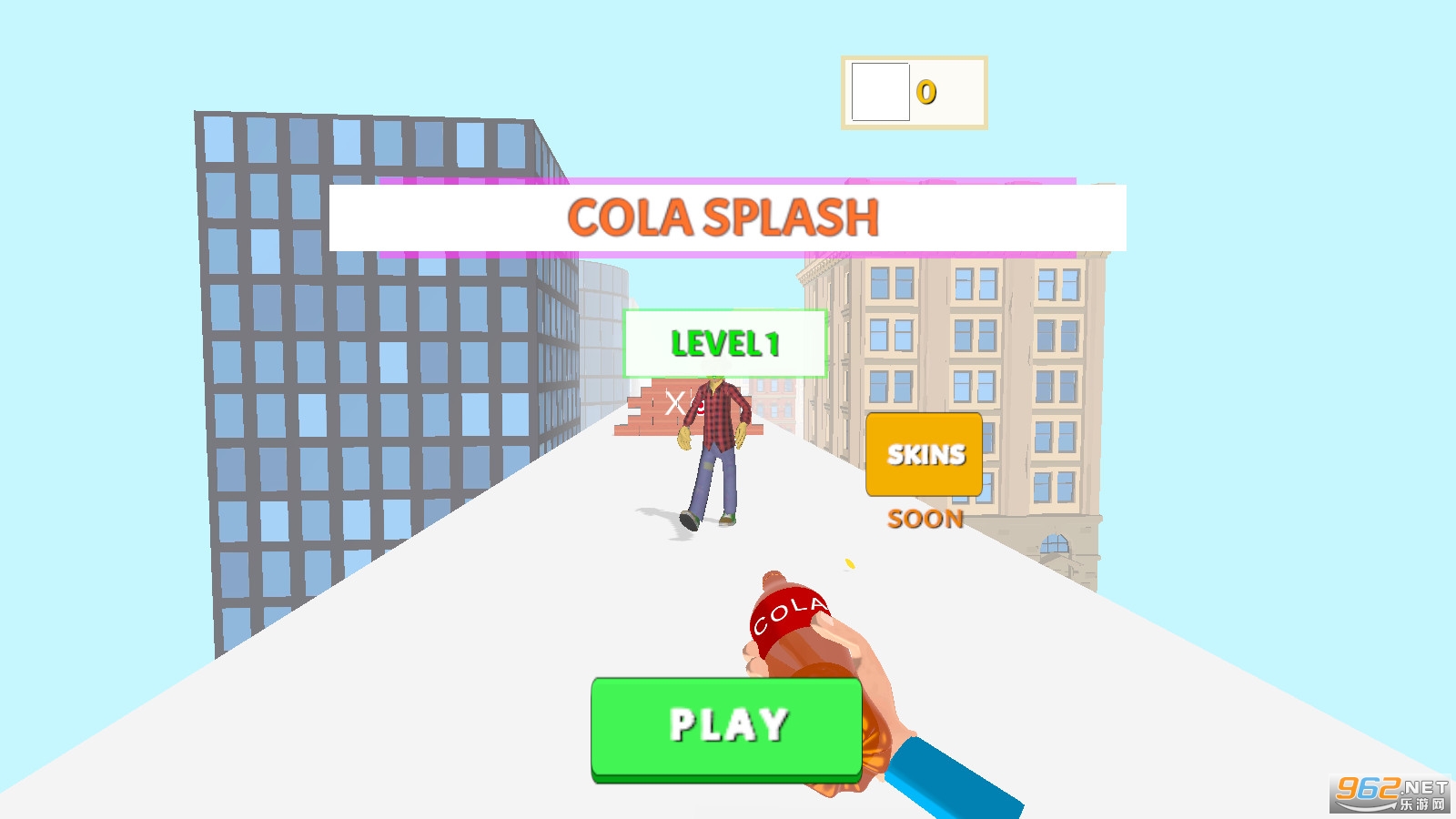 可乐飞溅ColaSplash