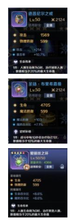 《复苏的魔女》彩色装备属性一览
