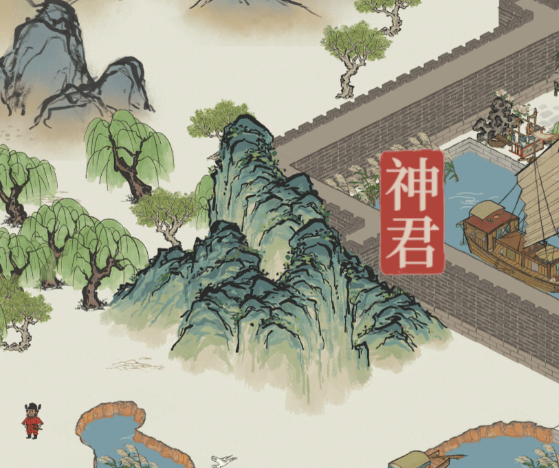 《江南百景图》群山布局图攻略