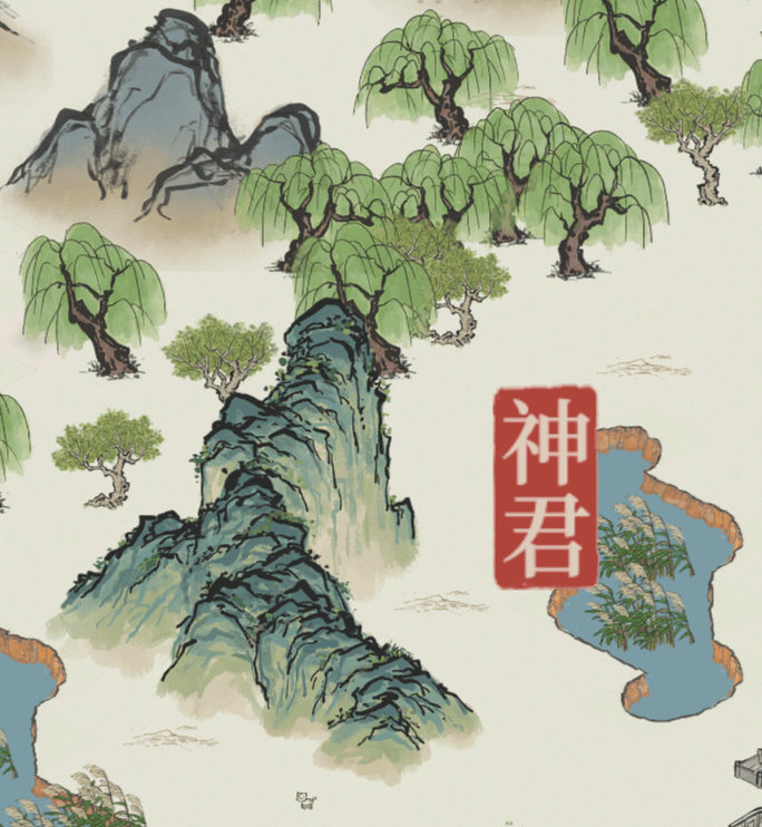 《江南百景图》群山布局图攻略