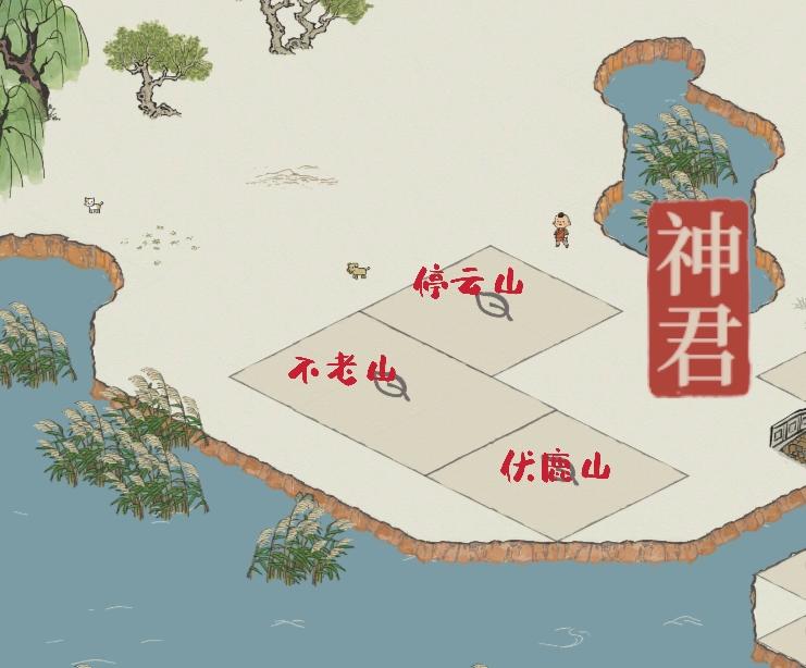 《江南百景图》群山布局图攻略