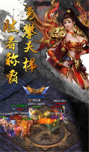 传奇霸主单职业