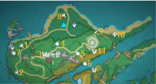 《原神》稻妻藤兜砦区域宝箱位置一览