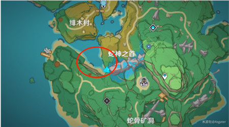 《原神》蛇神之首磐柱镶珠解谜攻略