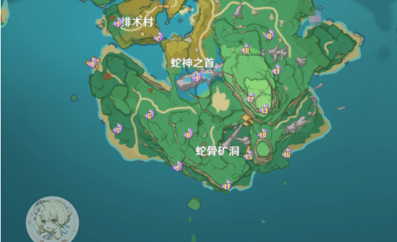 《原神》蛇神之首雷神瞳位置大全