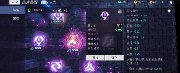 《王牌竞速》以太芯片搭配推荐