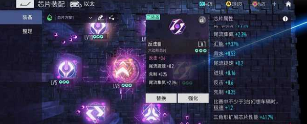 《王牌竞速》以太芯片搭配推荐