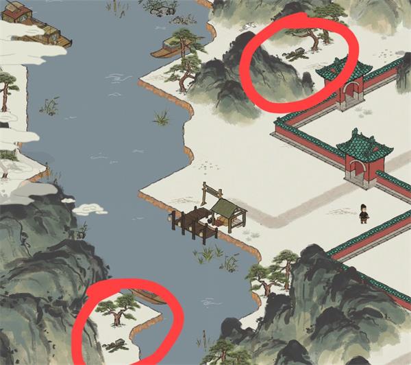 《江南百景图》鸡鸣山蘑菇位置介绍